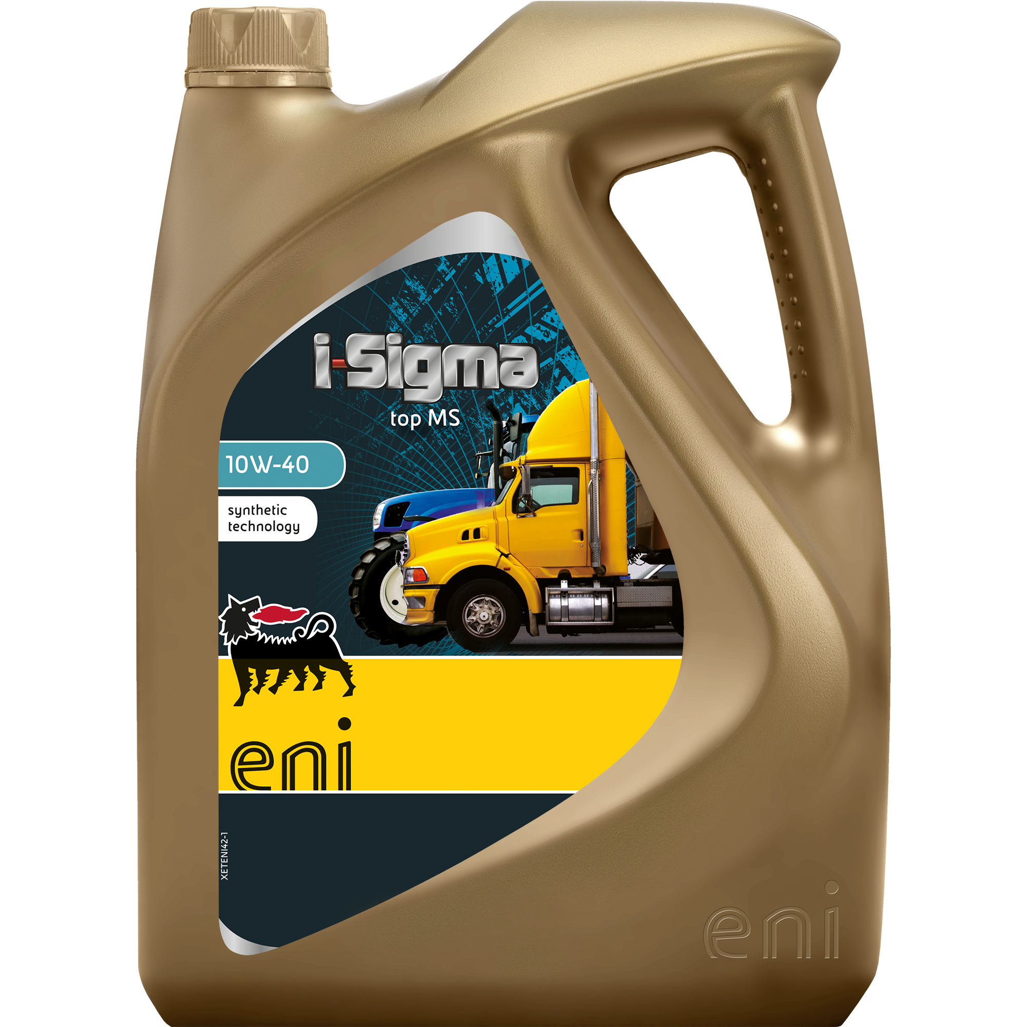 Eni i-Sigma TOP MS 10W-40 – szintetikus motorolaj haszongépjárművekhez