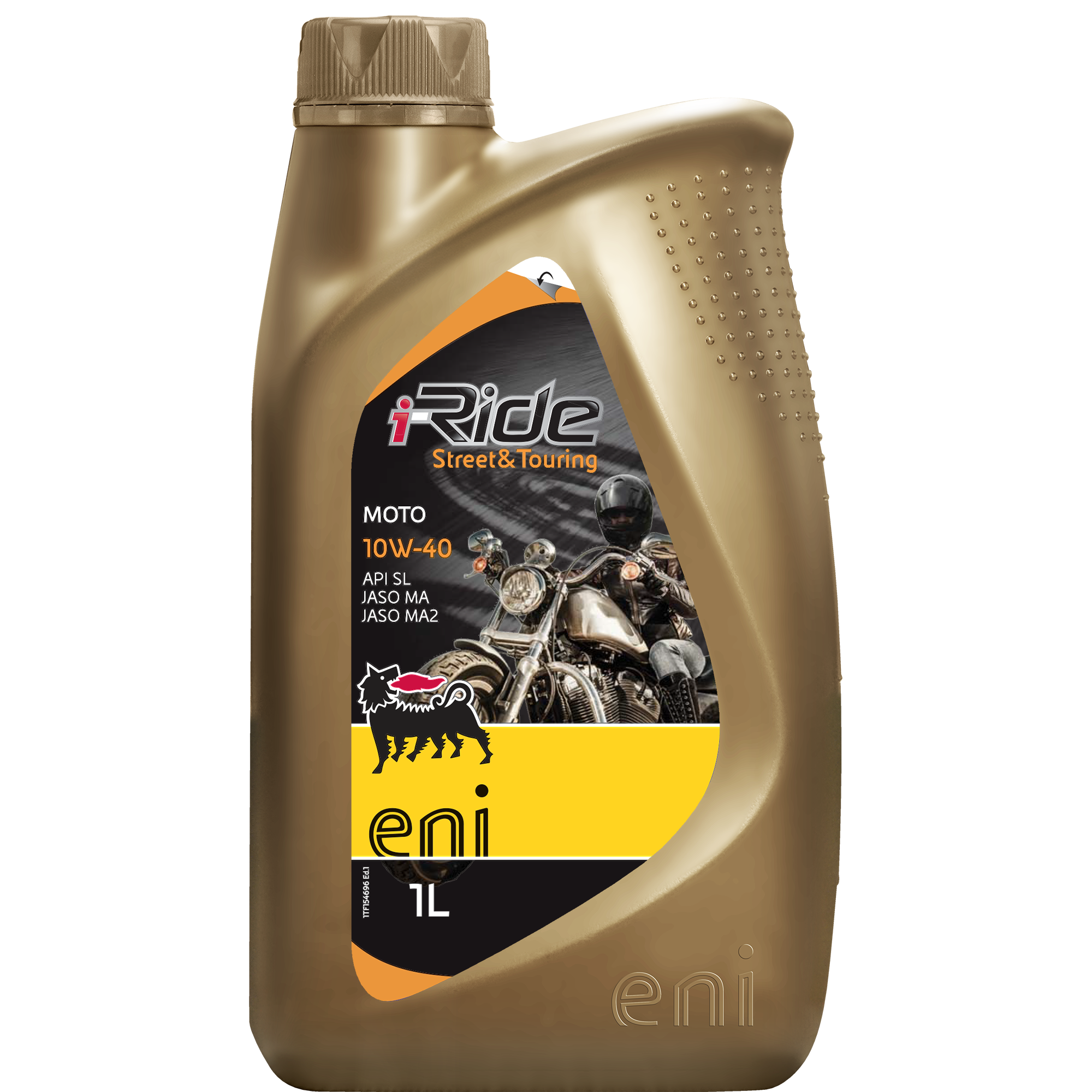 Eni i-Ride Moto 10W-40 – szintetikus motorolaj motorkerékpárokhoz